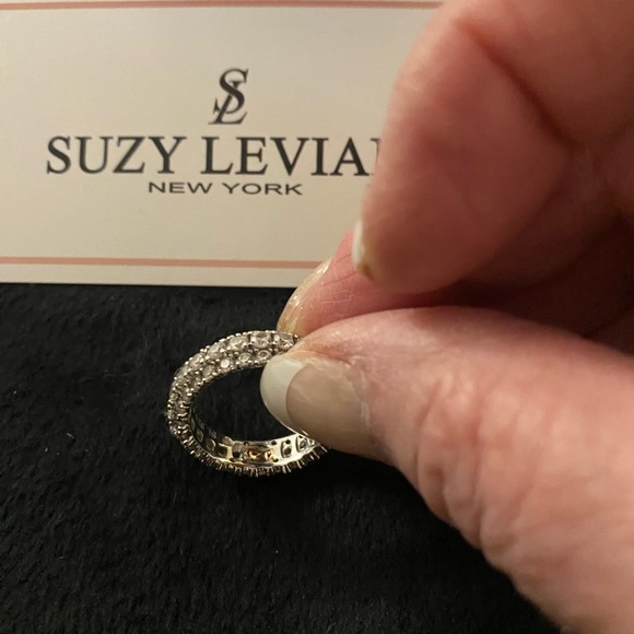 COPY - Suzy Levion 925 sterling eternity ring - Picture 2 of 7